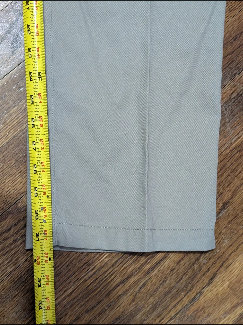 5.11 Tactical Mens 34x32 Covert Khaki Hidden Elastic Waist Tech Pants